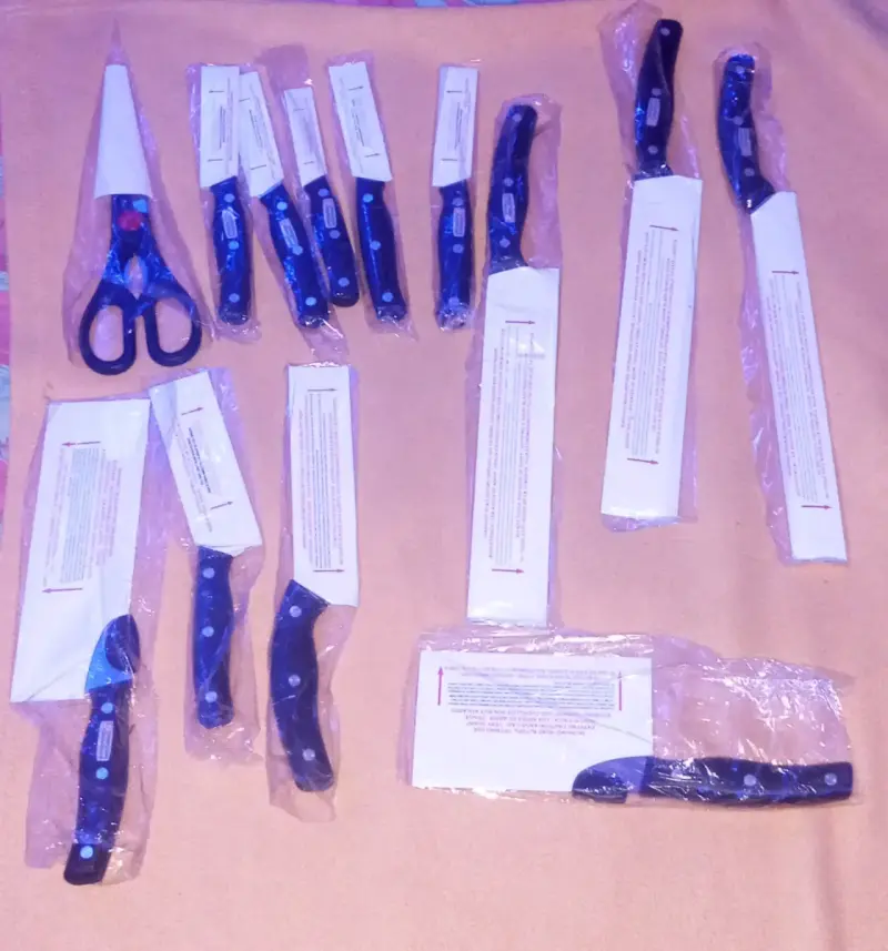 Set de cuchillos Miracle Blade World Class 13 piezas - 3