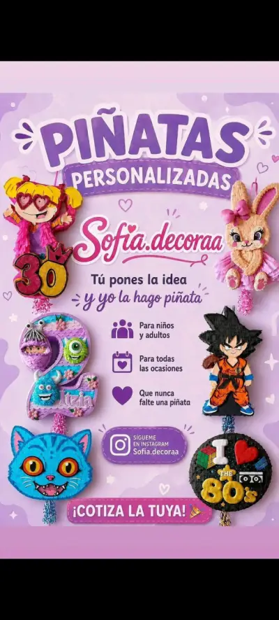 Piñatas personalizadas - miniatura 4