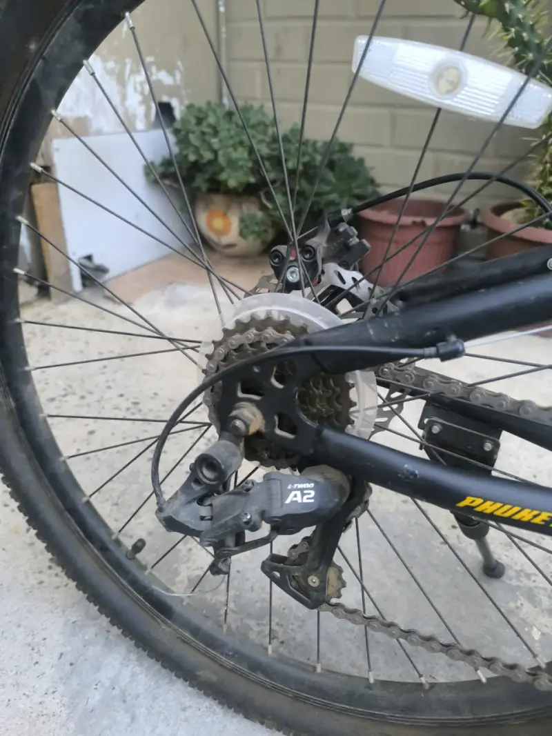 2 Bicicleta de montaña Alpine Xtrem negra y burdeo - 2
