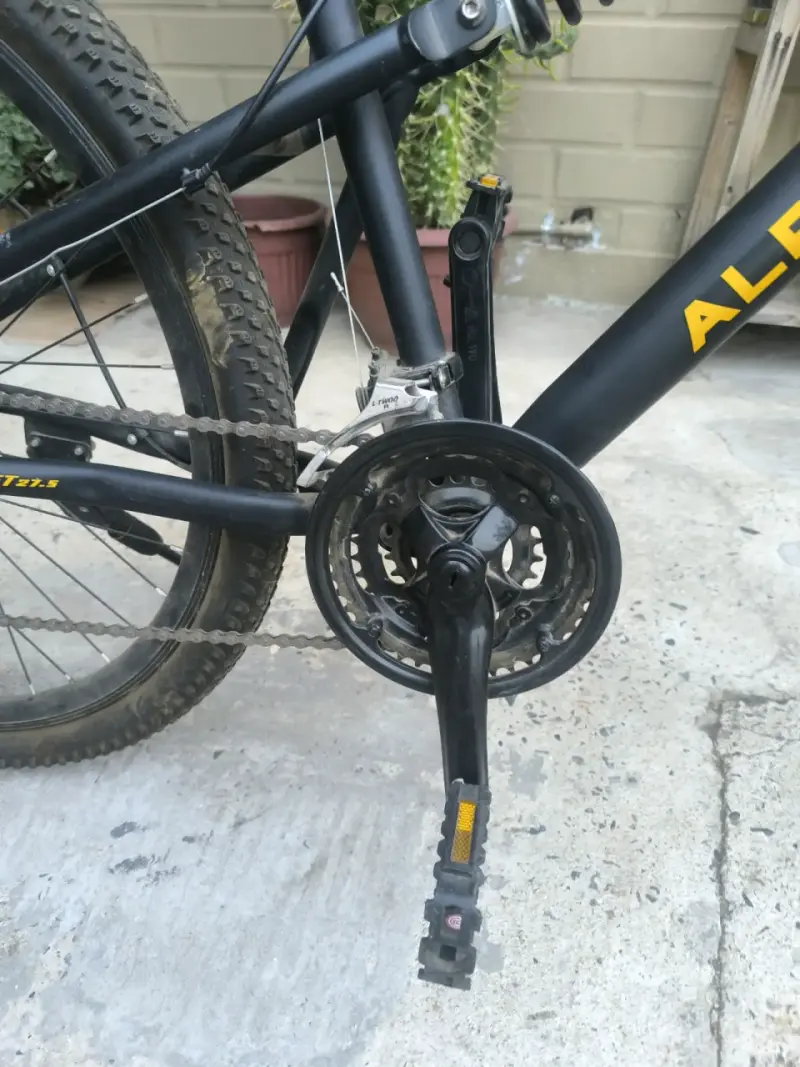 2 Bicicleta de montaña Alpine Xtrem negra y burdeo - 3