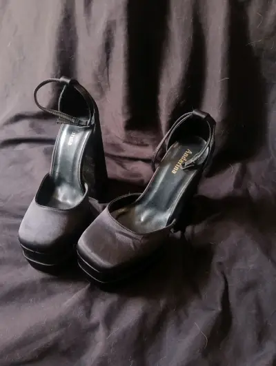 Zapatos de tacón alto negros Andariena - miniatura 2