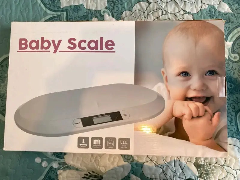 Báscula digital para bebé con pantalla LCD - 2