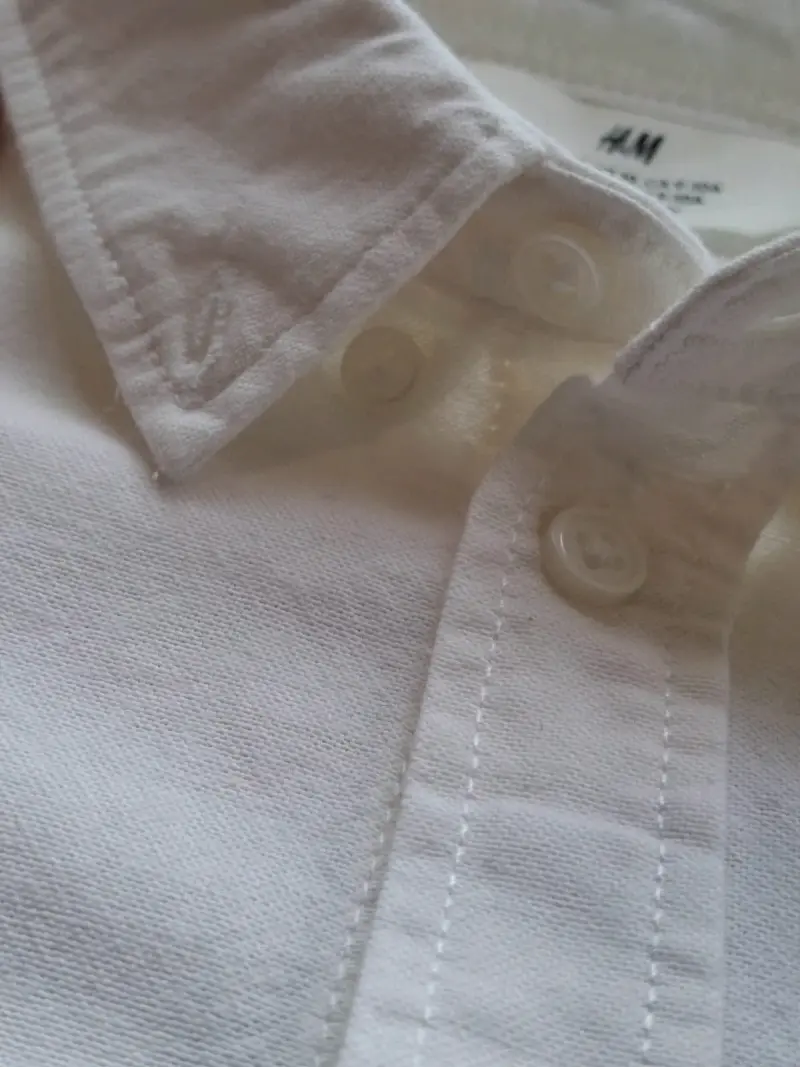 Camisas de hombre a cuadros y blanca talla M - 3