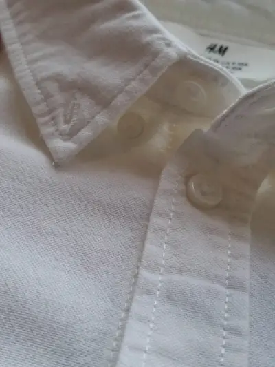 Camisas de hombre a cuadros y blanca talla M - miniatura 3