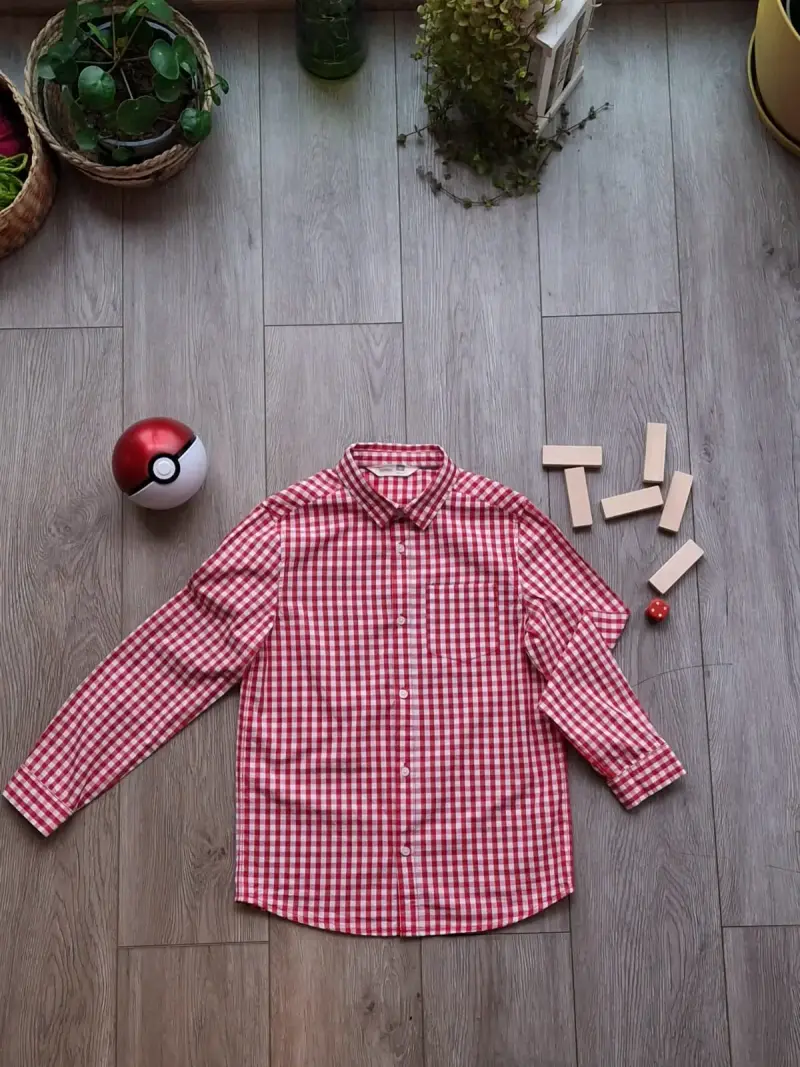 Camisas de hombre a cuadros y blanca talla M - 5