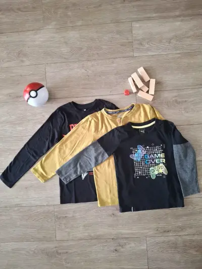 Poleras manga larga para niños, varios diseños - miniatura 1