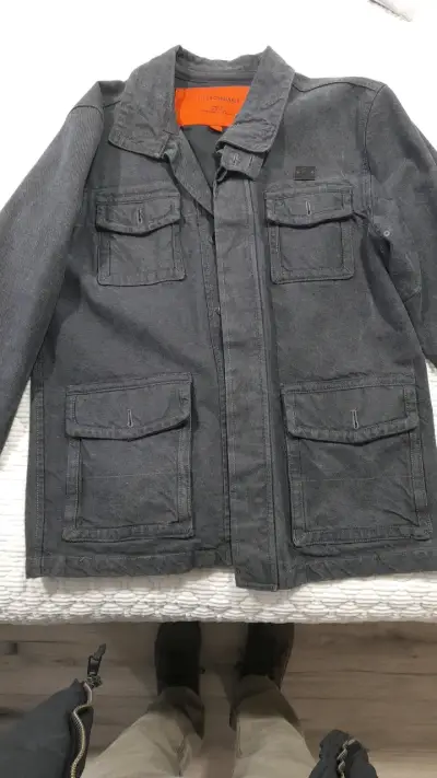 Chaqueta azul Ellus Originals con bolsillos - miniatura 1
