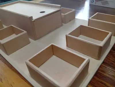 Caja Mackinder de madera - miniatura 4
