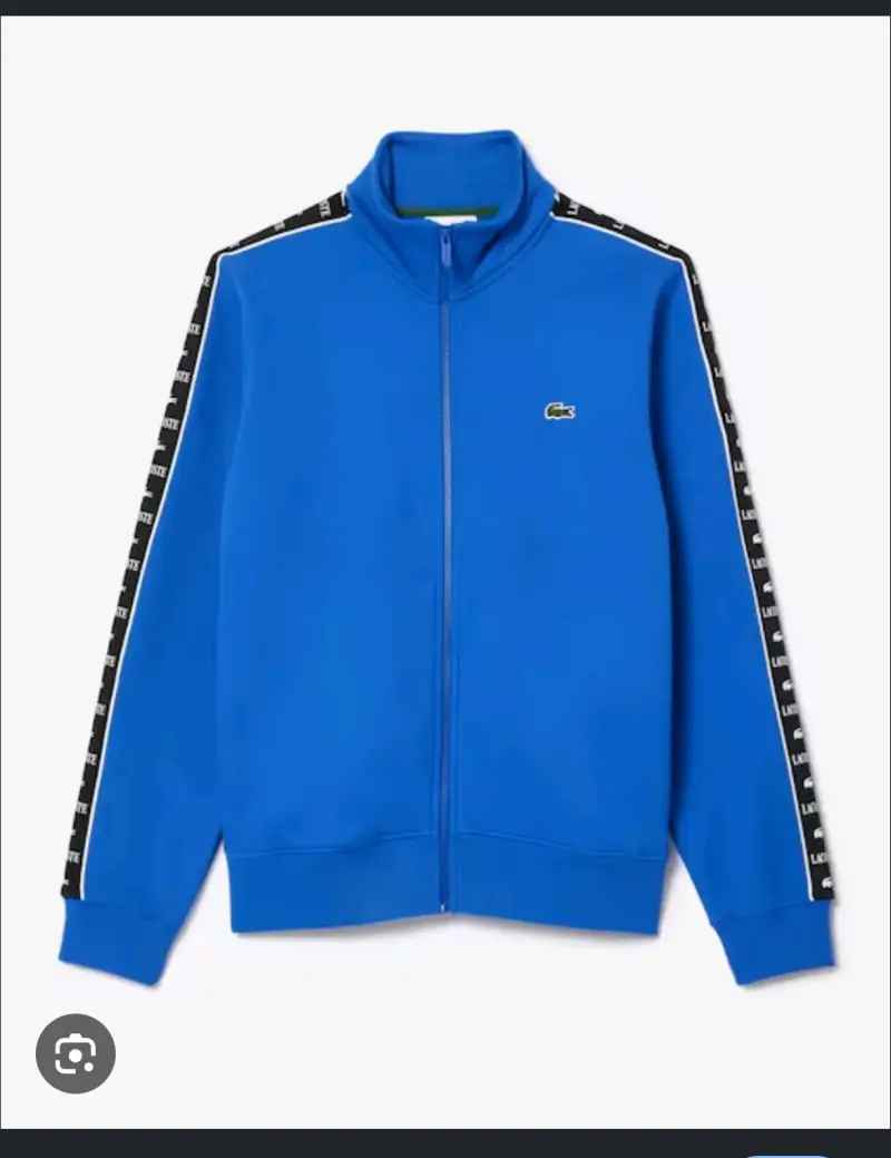 Conjunto deportivo azul con franjas laterales - 2