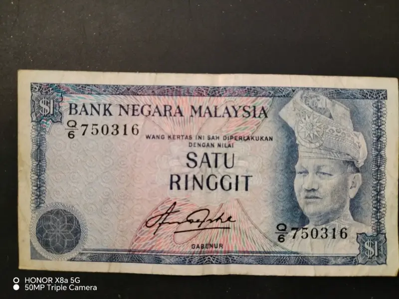 Billetes de colección de Malasia y Libia - 2