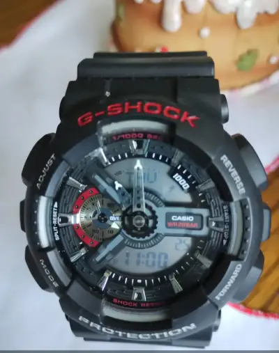 Reloj Casio G-Shock Negro Resistente al Agua - miniatura 1