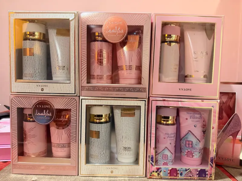 Set de Lociones y Fragancias V.V. Love