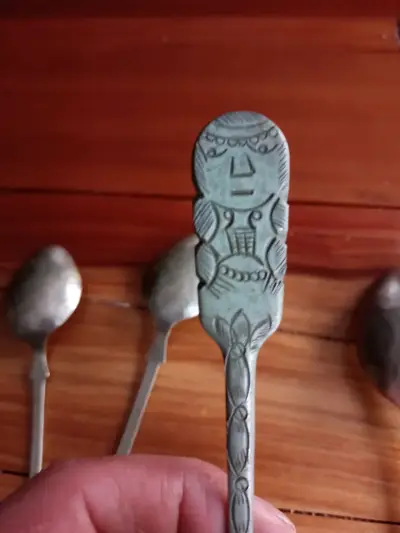 Juego de cucharas alpaca mademsa - miniatura 4