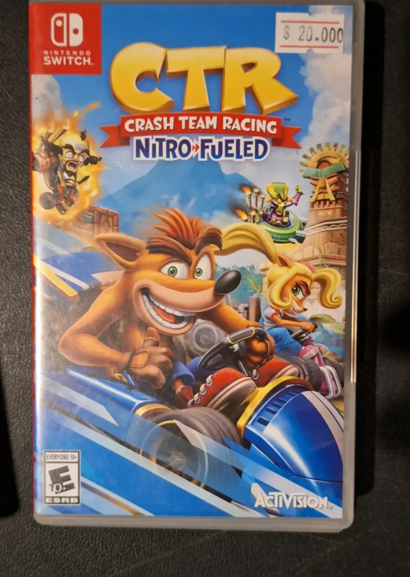 Juego CTR Crash Team Racing Nitro-Fueled para Nintendo Switch