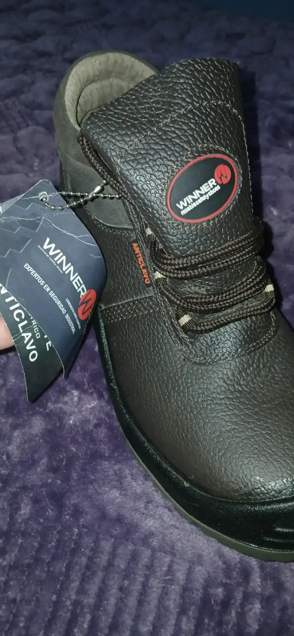 Botas de seguridad Winner marrones oscuros - 2