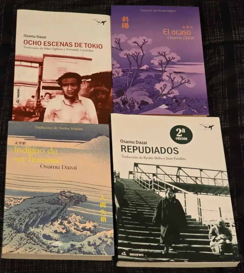 📚 Pack Osamu Dazai – 4 libros
