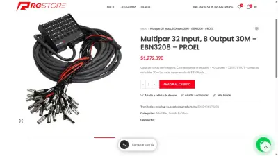 Cable multipar de audio profesional - miniatura 2