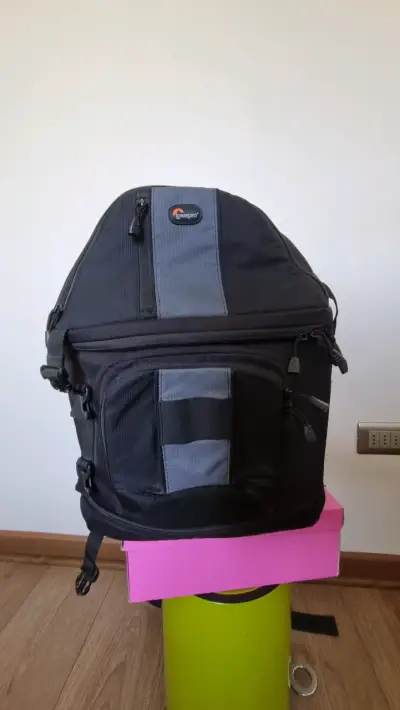 Mochila para cámara Lowepro negra - miniatura 5