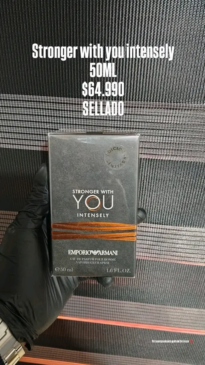 Perfume Armani Stronger With You Intensely - 1