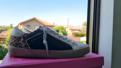 Zapatillas casuales con diseño animal print - miniatura 5