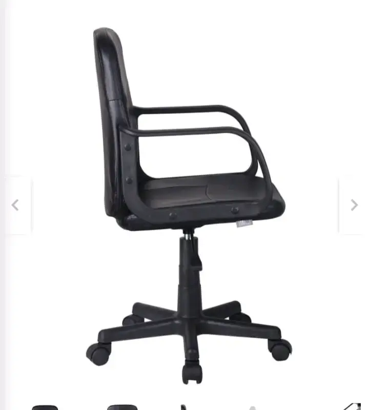 Silla de Oficina Negra Ajustable HC Office - 2