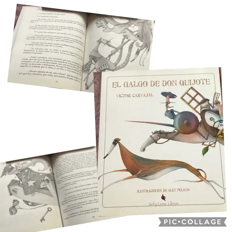 Libro El Galgo de Don Quijote de Víctor Carvajal