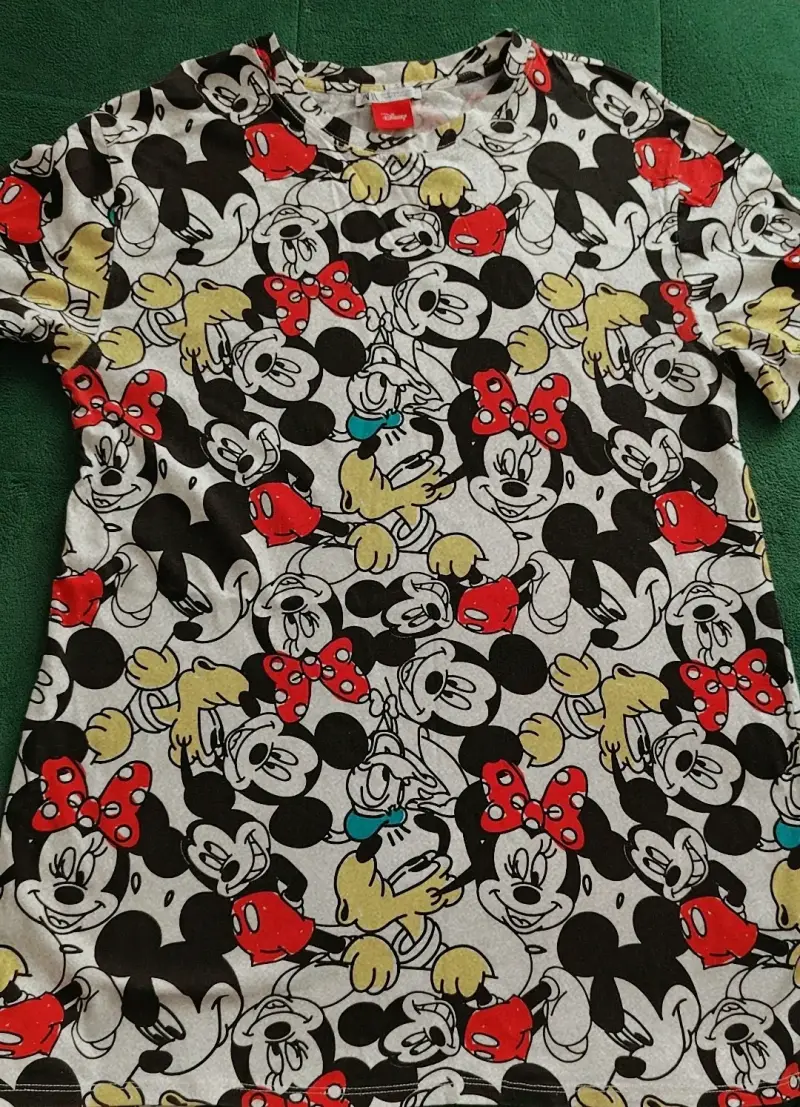 Polera Disney Mickey y Minnie estampada - 1