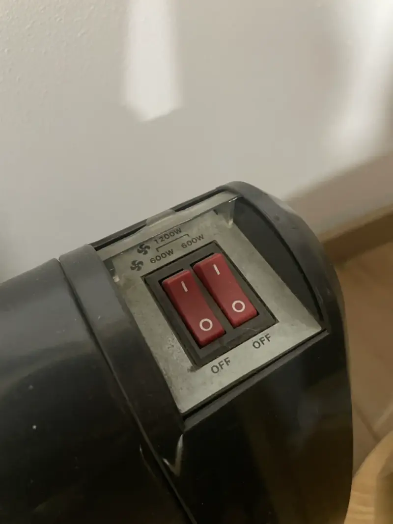 Estufa de cuarzo AirLite EC-210 1200W - 2