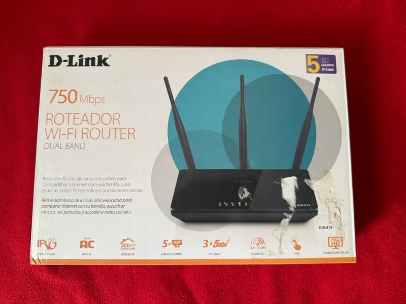 Router Wi-Fi D-Link DIR-819 Dual Band 750 Mbps - 1