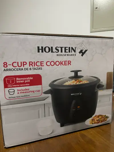 Arrocera Holstein de 8 tazas con olla removible - miniatura 1