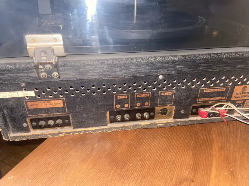Tocadiscos vintage Kenwood con parlantes - 5