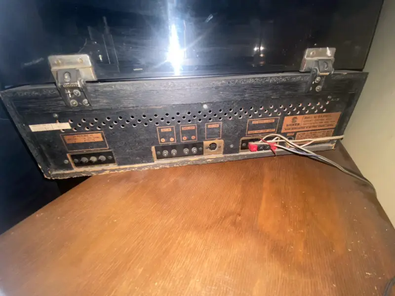 Tocadiscos vintage Kenwood con parlantes - 6