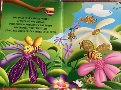 Libro infantil Bichitos Divertidos con brillos - miniatura 2