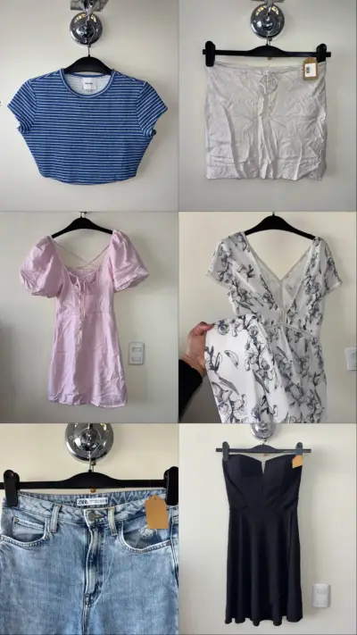 Lote de ropa femenina variada en buen estado - miniatura 3