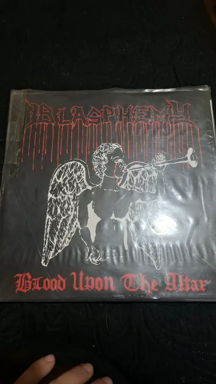 Vinilo Blasphemy Gods of War/ blood upon the altar - 2