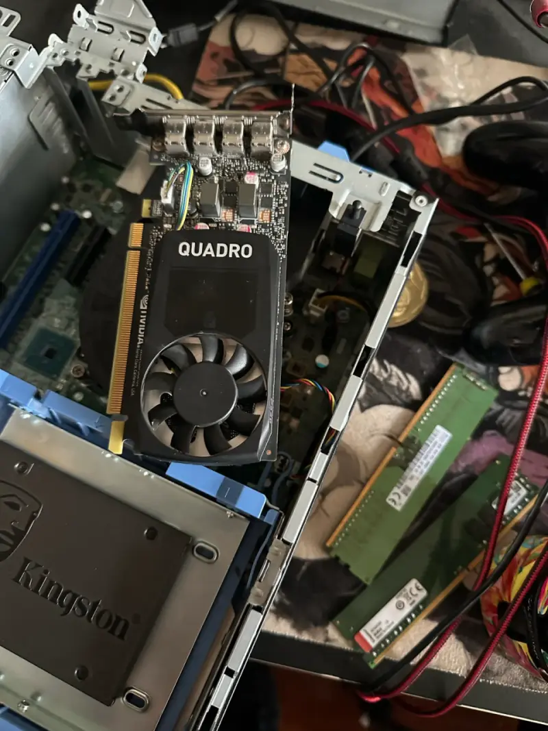 Tarjeta gráfica NVIDIA Quadro para PC
