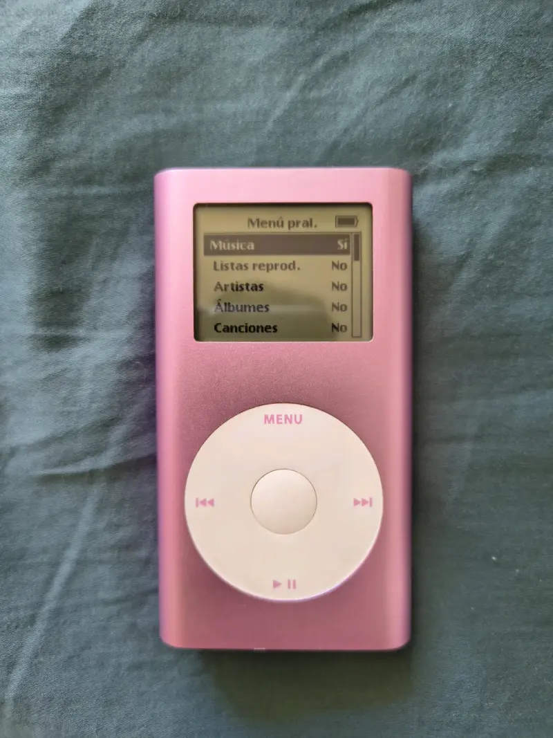 iPod Mini 4GB Rosa con Cable USB - 2