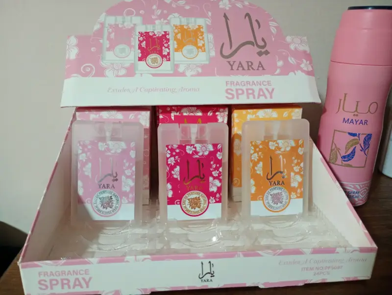 Set de sprays de fragancia Yara y Mayar