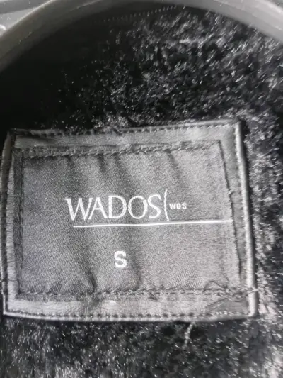 Chaqueta de cuero sintético negra Wados - miniatura 2