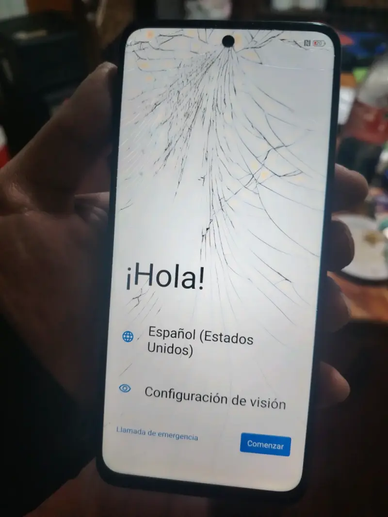 Teléfono Nubia Focus Pro 5G con pantalla rota - 1