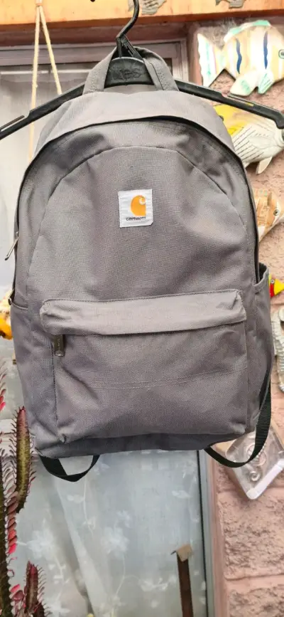 Mochila gris Carhartt - miniatura 1