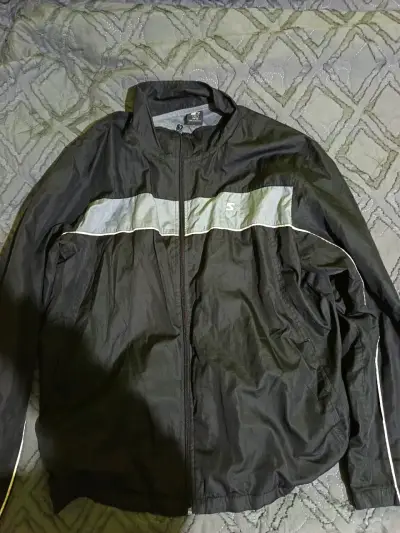 Chaqueta Starter cortaviento negra XL - miniatura 1