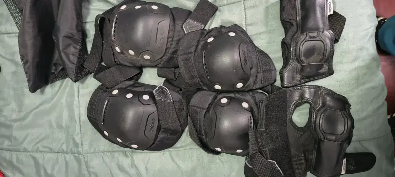 Set de protecciones para patinaje Oxelo - 1