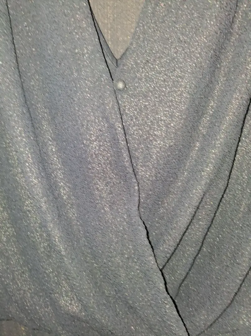 Blusa azul de manga larga H&M elegante - 5
