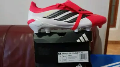 Zapatos de fútbol Predator League rojos - miniatura 2