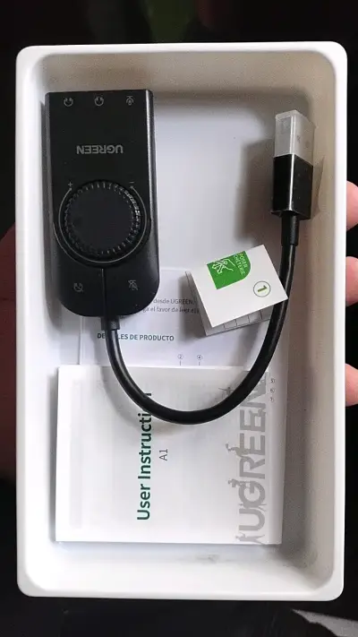 Adaptador de Sonido USB 2.0 UGREEN - miniatura 3