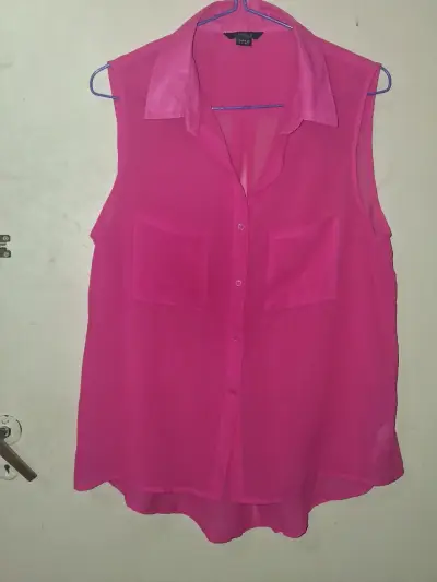 Blusa sin mangas fucsia Marquis talla L - miniatura 1