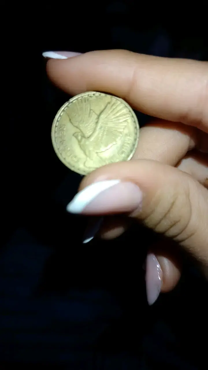 Moneda antigua de 5 céntimos de 1955 - 1