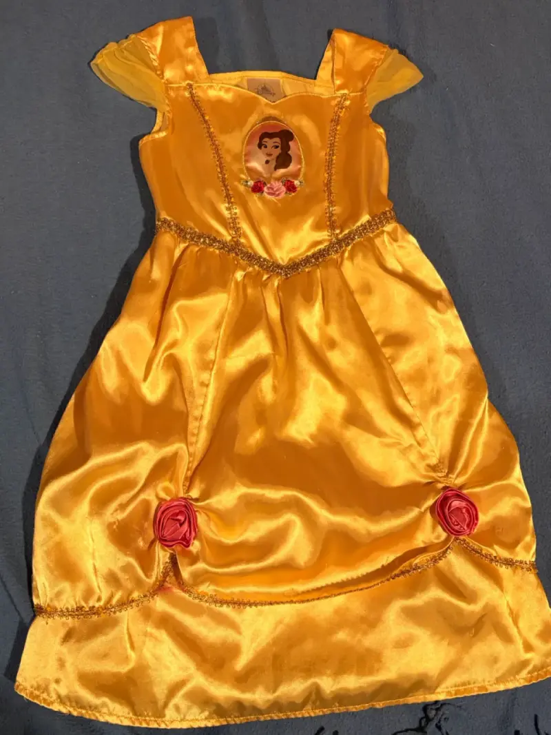 Disfraz de princesa Bella para niña T3