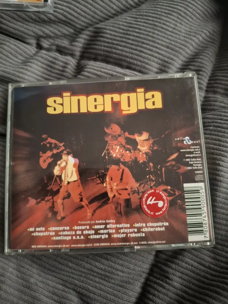 CD Sinergia (Primera edición Sello azul) - 2